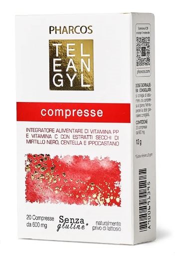 PHARCOS TELEANGYL 20 COMPRESSE DA 600 MG - Farmacia Del Monaco