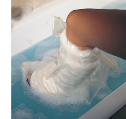 ACQUASTOP AVANBRACCIO COPERTURA RIUTILIZZABILE PER LA PROTEZIONE, DURANTE LA DOCCIA O IL BAGNO, DEGLI ARTI CON GESSI E BENDAGGI - Farmacia Del Monaco