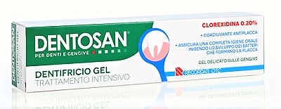 DENTOSAN GEL DENTIFRICIO CLOREXIDINA 0,2% 75 ML - Farmacia Del Monaco