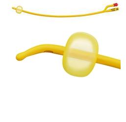 CATETERE FOLEY A MEDIA PERMANENZA  RUSCH GOLD PLUS A 2 VIE IN SILKOLATEX LATTICE-SILICONE PER ADULTO CH14 LUNGHEZZA 40 CM PUNTA CILINDRICA A 2 FORI PALLONCINO 5-15 ML 1 PEZZO - Farmacia Del Monaco
