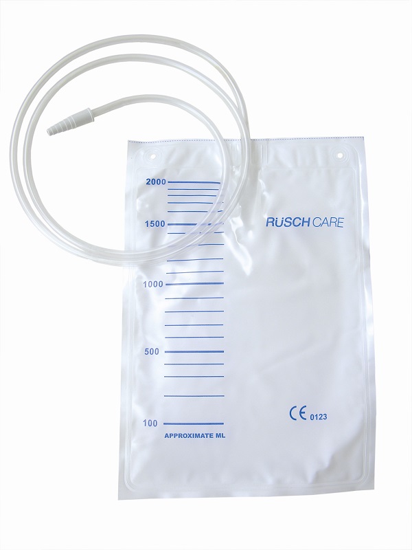 SACCA DI RACCOLTA URINA DA LETTO MONOUSO NON STERILE CAPACITA' 2000 ML CON TUBO DI RACCORDO LUNGHEZZA 90 CM DIAMETRO 5X7 MM VALVOLA DI NON RITORNO 1 GANCIO 30 PEZZI - Farmacia Del Monaco