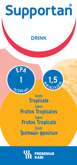 SUPPORTAN DRINK FRUTTI TROPICALI 4 FLACONI X 200 ML - Farmacia Del Monaco