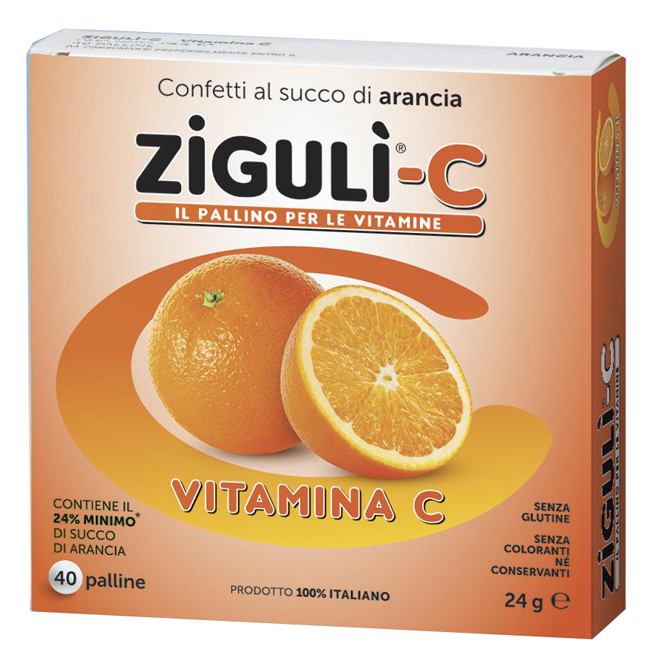ZIGULI C ARANCIA 40 CONFETTI 24 G - Farmacia Del Monaco