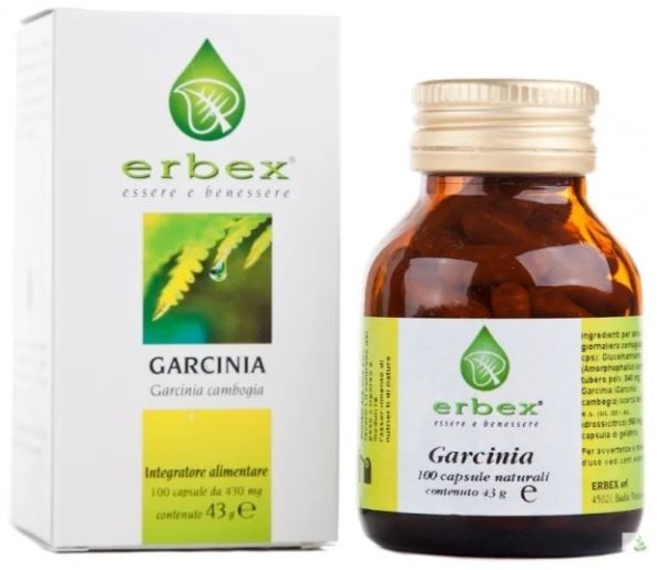 GARCINIA 100 CAPSULE 430MG - Farmacia Del Monaco