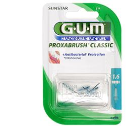 GUM PROXABRUSH CLASSIC 614 SCOVOLINO INTERDENTALE 8 PEZZI - Farmacia Del Monaco