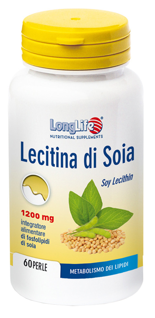 LONGLIFE LECITINA SOIA 60 PERLE DI GELATINA DA 1,7 G - Farmacia Del Monaco