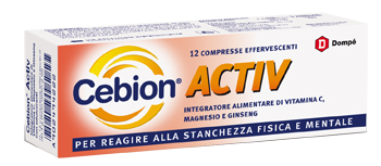 CEBION ACTIV 12 COMPRESSE EFFERVESCENTI - Farmacia Del Monaco