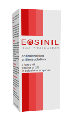 EOSINIL RED PROTECTION LOZIONE A BASE DI EOSINA AL 2% IN SOLUZIONE ACQUOSA 50 ML ANTIMICROBICO ANTIESSUDATIVO - Farmacia Del Monaco