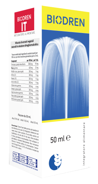 BIODREN IT SOLUZIONE IDROALCOLICA 50 ML - Farmacia Del Monaco