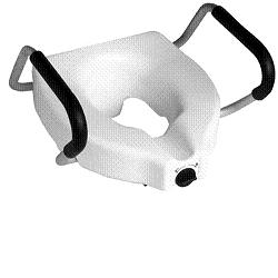 RIALZO WC CON BRACCIOLI SENZA COPERCHIO ALTEZZA 12,5 CM - Farmacia Del Monaco