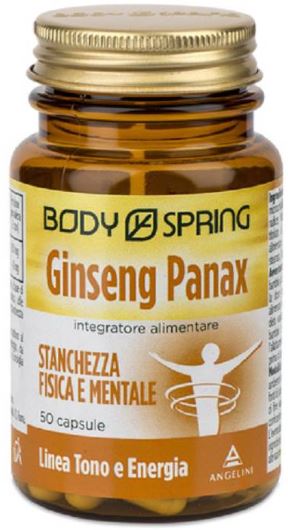 BODY SPRING GINSENG 50 CAPSULE - Farmacia Del Monaco