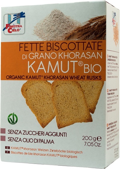 FSC FETTE BISCOTTATE DI KAMUT BIO SENZA ZUCCHERI AGGIUNTI CON OLIO DI GIRASOLE SENZA OLIO DI PALMA 200 G - Farmacia Del Monaco