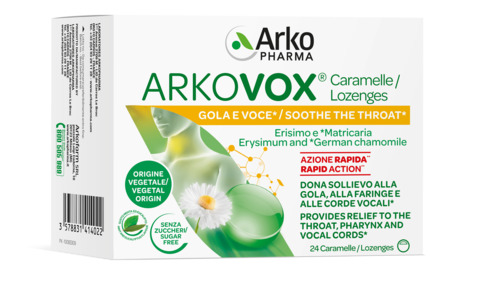 ARKOVOX MENTA/EUCALIPTO 24 CARAMELLE - Farmacia Del Monaco