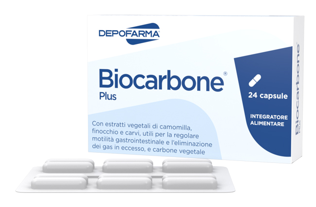 BIOCARBONE PLUS 24 CAPSULE - Farmacia Del Monaco