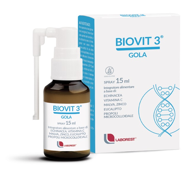 BIOVIT 3 GOLA 1 FIALA 15 ML SPRAY - Farmacia Del Monaco