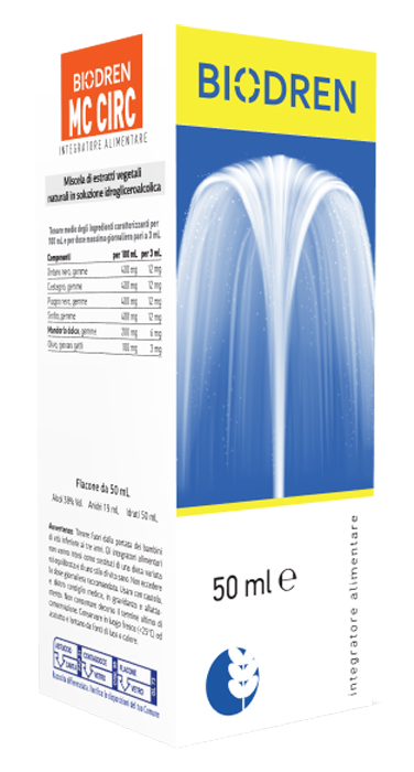BIODREN MC CIRC SOLUZIONE IDROALCOLICA 50 ML - Farmacia Del Monaco