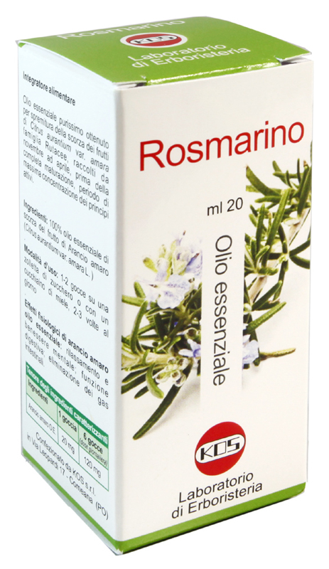 ROSMARINO OLIO ESSENZIALE 20 ML - Farmacia Del Monaco