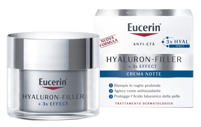 EUCERIN CREMA HYALURON-FILLER NOTTE 50 ML - Farmacia Del Monaco