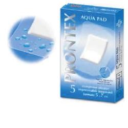 GARZA COMPRESSA PRONTEX AQUA PAD 5X7CM - Farmacia Del Monaco