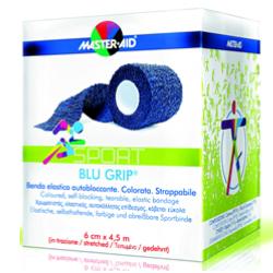 BENDA ELASTICA AUTOBLOCCANTE MASTER-AID SPORT BLUGRIP 4X4,5 - Farmacia Del Monaco