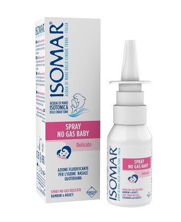 ISOMAR SOLUZIONE ACQUA MARE BABY SPRAY NO GAS 30ML - Farmacia Del Monaco