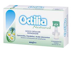 OCTILIA NATURAL GOCCE OCCHI IRRITATI E ARROSSATI 10 FLACONCINI MONODOSE 0,5 ML - Farmacia Del Monaco