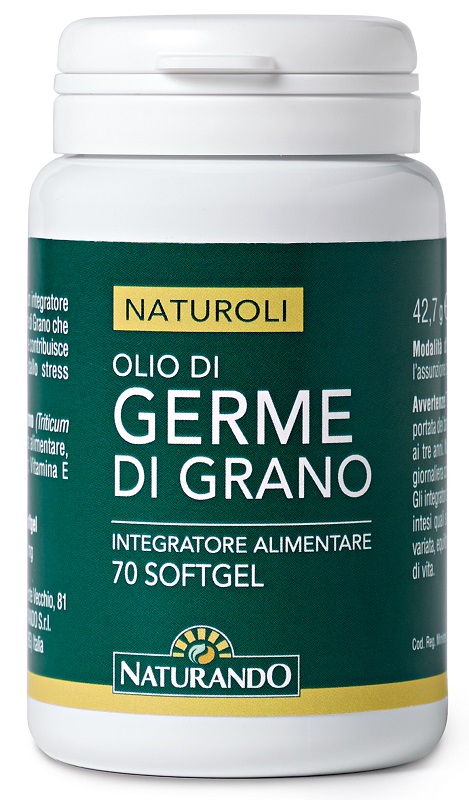 NATUROLI OLIO DI GERME DI GRANO 70 CAPSULE SOFTGEL - Farmacia Del Monaco