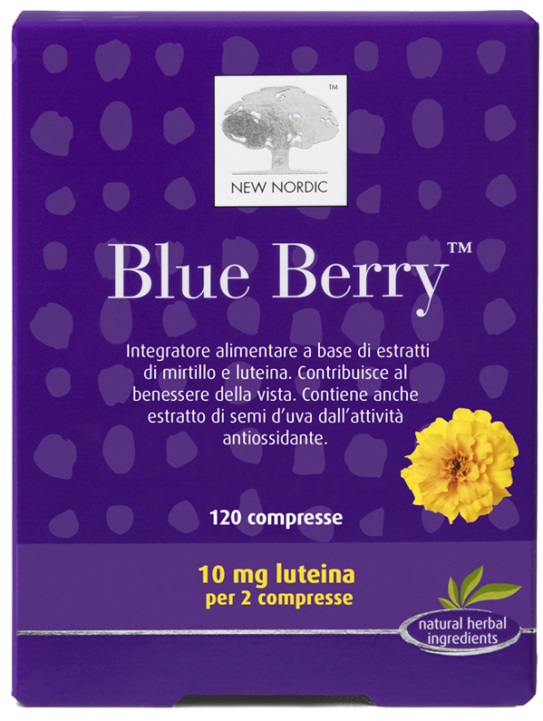BLUE BERRY 120 COMPRESSE - Farmacia Del Monaco