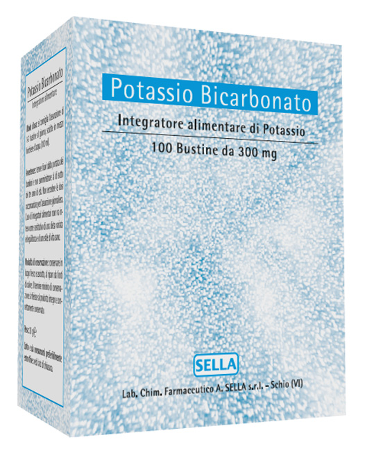 POTASSIO BICARBONATO POLVERE 100 BUSTINE - Farmacia Del Monaco