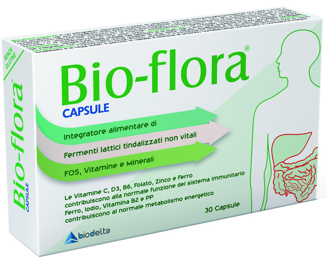 BIOFLORA 30 CAPSULE - Farmacia Del Monaco