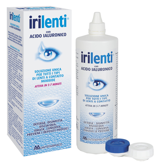 SOLUZIONE UNICA PER LENTI A CONTATTO IRILENTI 300ML - Farmacia Del Monaco