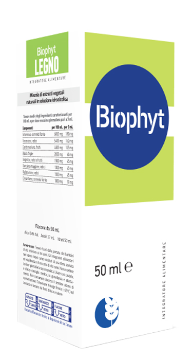 BIOPHYT LEGNO 50 ML SOLUZIONE IDROALCOLICA - Farmacia Del Monaco