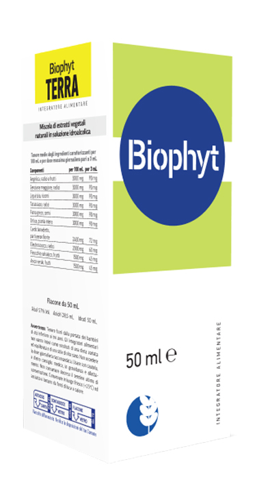 BIOPHYT TERRA 50 ML SOLUZIONE IDROALCOLICA - Farmacia Del Monaco
