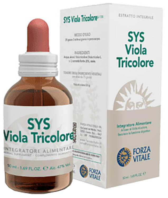 SYS VIOLA TRICOLORE GOCCE 50 ML - Farmacia Del Monaco