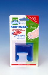 RADDRIZZA ALLUCE IN GEL DI SILICONE BIANCO SEMITRASPARENTE SAGOMATA PER PROTEGGERE E RIALLINEARE L'ALLUCE EVITANDO LO SFREGAMENTO FRA IL PRIMO E IL SECONDO DITO IGIENEPIEDE 1 PEZZO - Farmacia Del Monaco