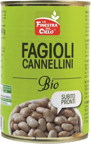 FAGIOLI CANNELLINI PRONTI BIO 400 G - Farmacia Del Monaco