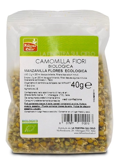FSC CAMOMILLA FIORI INTERI BIO 40 G - Farmacia Del Monaco