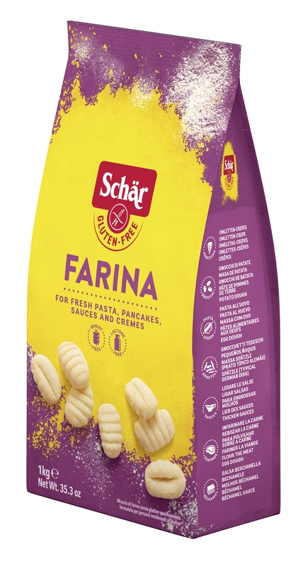 SCHAR FARINA PER PASTA FRESCA PANCAKES SALSE E CREME 1 KG - Farmacia Del Monaco