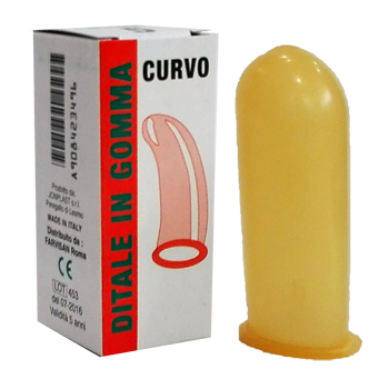 DITALE IN GOMMA CURVO 5 - Farmacia Del Monaco