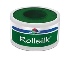 CEROTTO IN ROCCHETTO MASTER-AID ROLLSILK SETA 5X1,25 - Farmacia Del Monaco