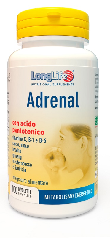 LONGLIFE ADRENAL 100 TAVOLETTE MASTICABILI RIVESTITE - Farmacia Del Monaco