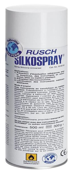 LUBRIFICANTE PER CATETERE SILKOSPRAY IN FLACONE 500ML - Farmacia Del Monaco