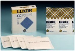 GARZA COMPRESSA LUXOR 12/12 10X10CM 100 PEZZI - Farmacia Del Monaco