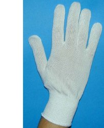 GUANTO IN COTONE BIANCO 8,5 - Farmacia Del Monaco