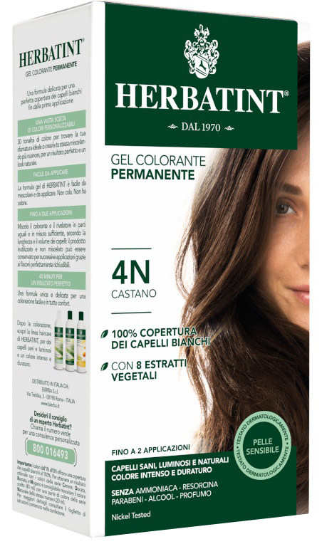 HERBATINT 4N CASTANO 150 ML - Farmacia Del Monaco