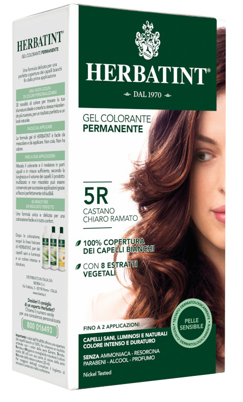 HERBATINT 5R CASTANO CHIARO RAMATO 150 ML - Farmacia Del Monaco