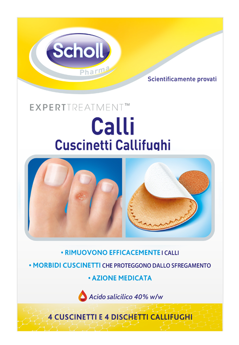 CEROTTO CALLIFUGO CALLI DURI 4 CEROTTI + 4 DISCHETTI - Farmacia Del Monaco