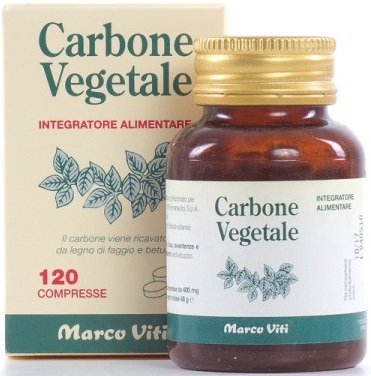 CARBONE VEGETALE 40 COMPRESSE - Farmacia Del Monaco