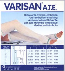 VARISAN ATE 18MMHG CALZA COSCIA AG PA BIANCO 3 - Farmacia Del Monaco