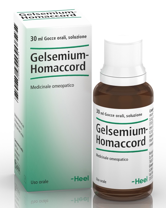 HEEL GELSEMIUM HOMACCORD GOCCE 30 ML - Farmacia Del Monaco